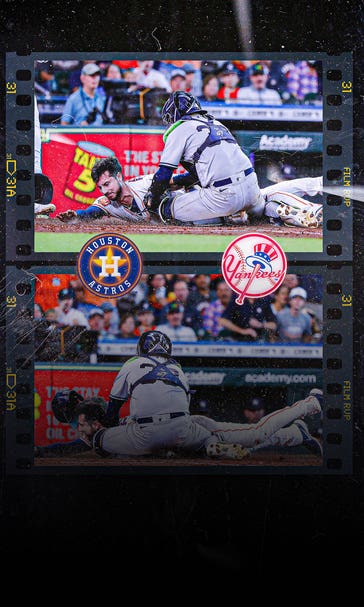 Yankees stop Astros' attempt to steal home on bizarre play